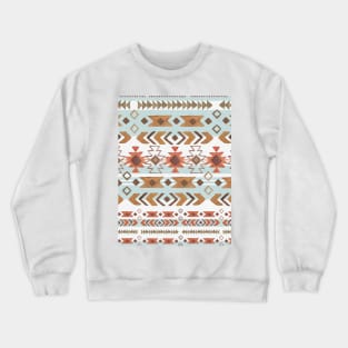 Tribal Print Pattern Crewneck Sweatshirt